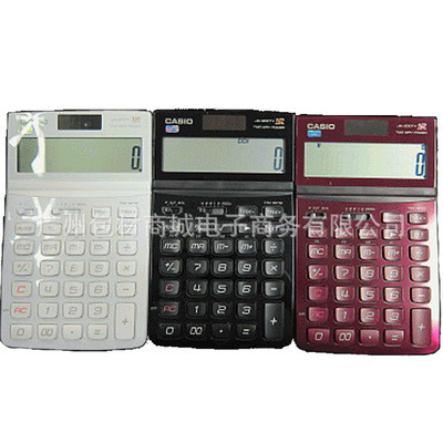 【卡西欧计算器JW-200TV白/黑/红三个色/财务学生专用计算器/计算机】价格,厂家,图片,计算器,广州包材商城电子商务-
